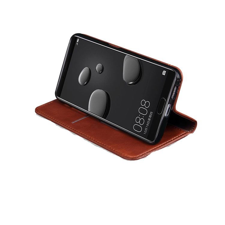 For Huawei  Mate 10 Crazy Horse Texture Horizontal Flip Case with Holder & Card Slot & Wallet