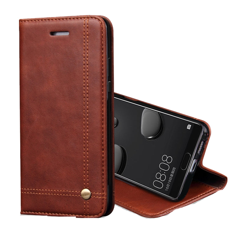 For Huawei  Mate 10 Crazy Horse Texture Horizontal Flip Case with Holder & Card Slot & Wallet