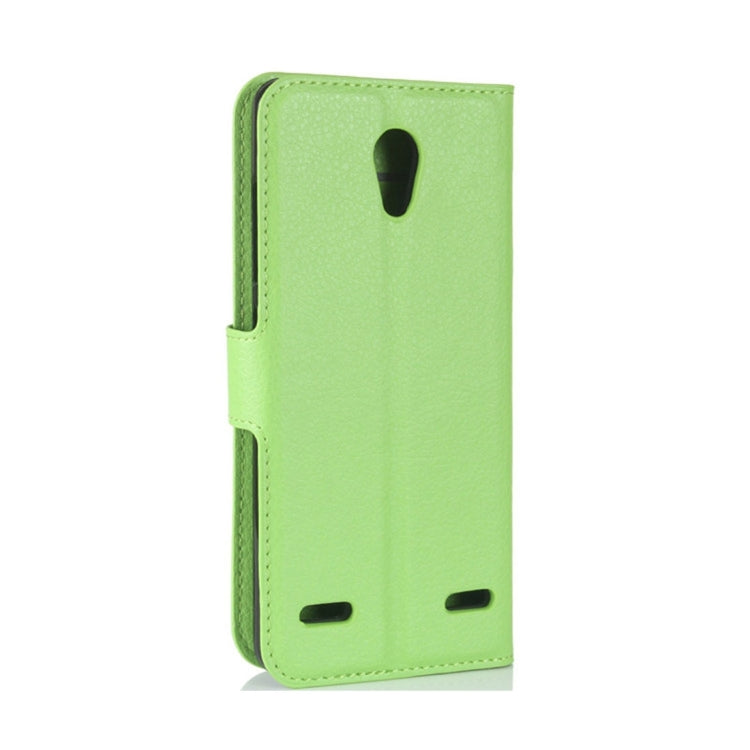 For ZTE  Blade A521 Litchi Texture Horizontal Flip Leather Case with Holder & Card Slots & Wallet