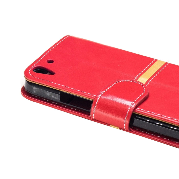 For Lenovo K5 Crazy Horse Texture Horizontal Flip PU Leather Case with Holder & Card Slots & Wallet & Photo Frame & Lanyard