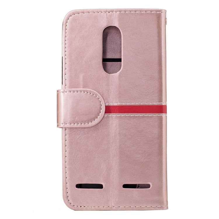 For Lenovo K6 Crazy Horse Texture Horizontal Flip PU Leather Case with Holder & Card Slots & Wallet & Photo Frame & Lanyard