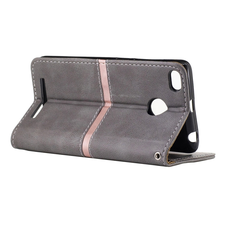 For Xiaomi  Redmi 3S Crazy Horse Texture Horizontal Flip PU Leather Case with Holder & Card Slots & Wallet & Photo Frame & Lanyard