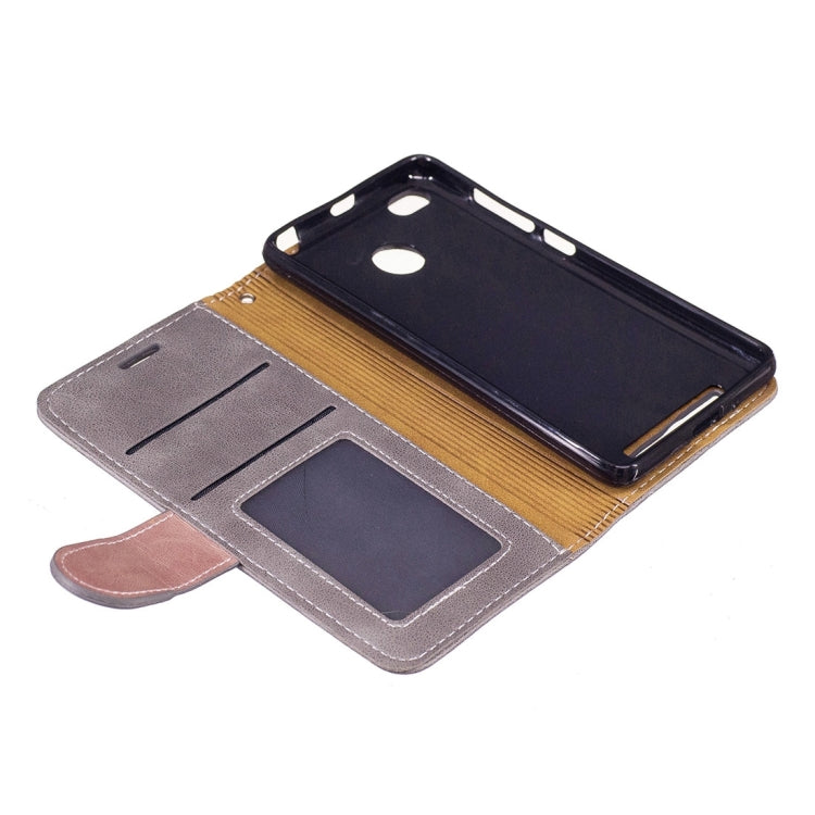 For Xiaomi  Redmi 3S Crazy Horse Texture Horizontal Flip PU Leather Case with Holder & Card Slots & Wallet & Photo Frame & Lanyard