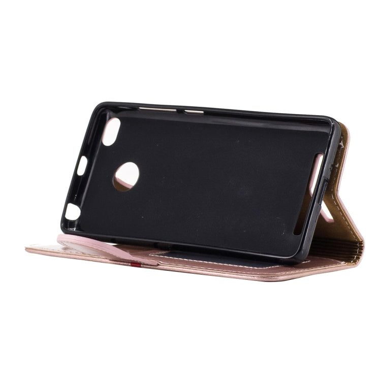 For Xiaomi  Redmi 3S Crazy Horse Texture Horizontal Flip PU Leather Case with Holder & Card Slots & Wallet & Photo Frame & Lanyard