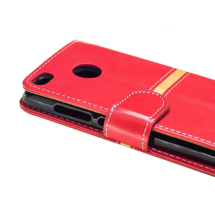 For Xiaomi  Redmi 3S Crazy Horse Texture Horizontal Flip PU Leather Case with Holder & Card Slots & Wallet & Photo Frame & Lanyard