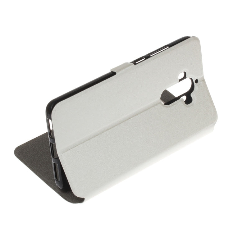 For Huawei  Mate 9 Frosted Texture Horizontal Flip Leather Case with Holder & Call Display ID & Sleep / Wake-up Function