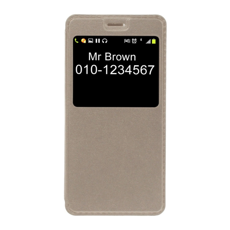 For Huawei  nova Plain Weave Texture Horizontal Flip Leather Case with Holder & Call Display ID