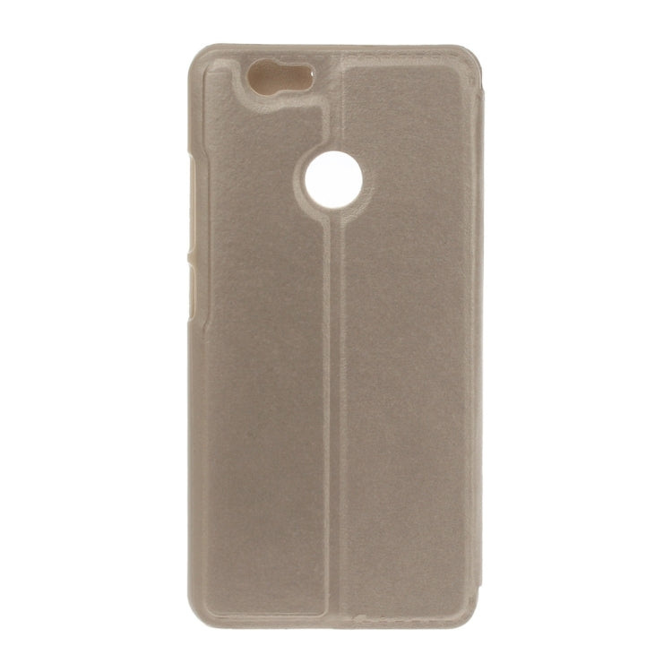 For Huawei  nova Plain Weave Texture Horizontal Flip Leather Case with Holder & Call Display ID