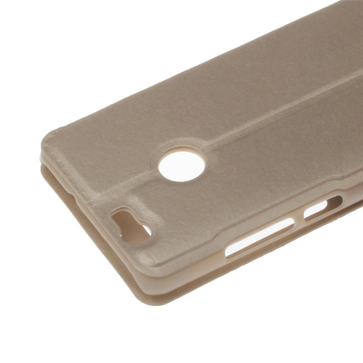 For Huawei  nova Plain Weave Texture Horizontal Flip Leather Case with Holder & Call Display ID