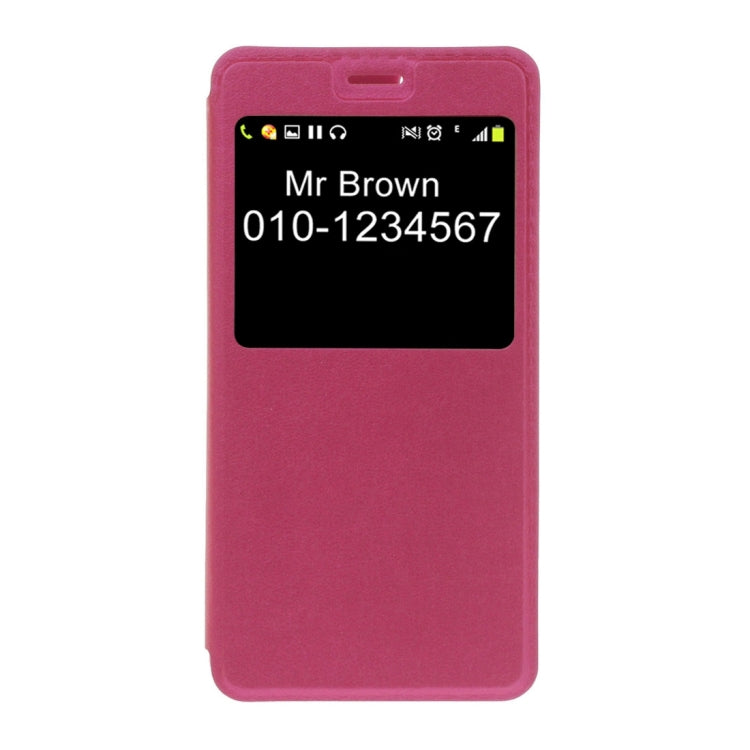 For Huawei  nova Plain Weave Texture Horizontal Flip Leather Case with Holder & Call Display ID