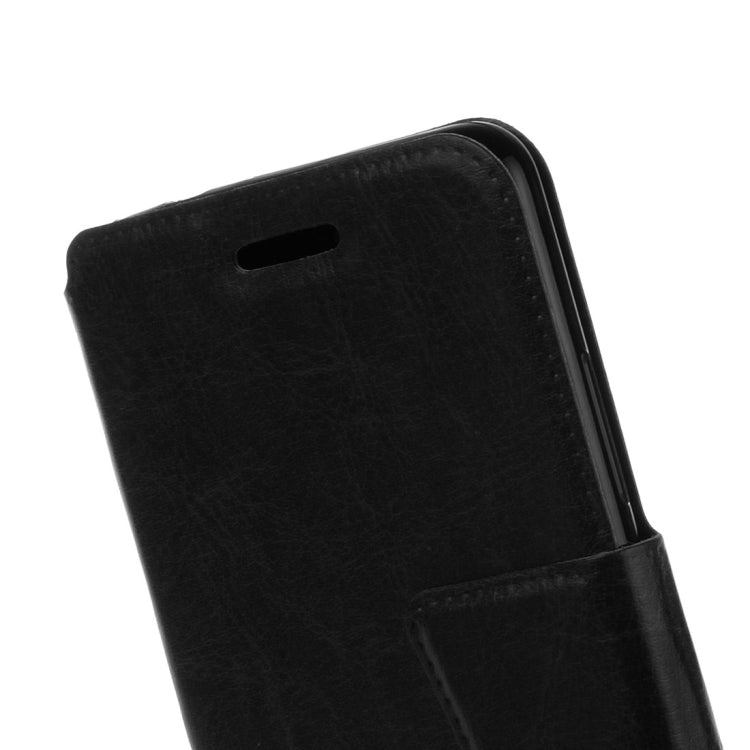 For Lenovo  K6 Crazy Horse Texture Horizontal Flip Leather Case with Holder & Card Slots