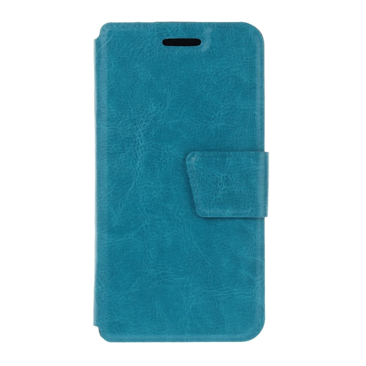For Lenovo  K6 Crazy Horse Texture Horizontal Flip Leather Case with Holder & Card Slots
