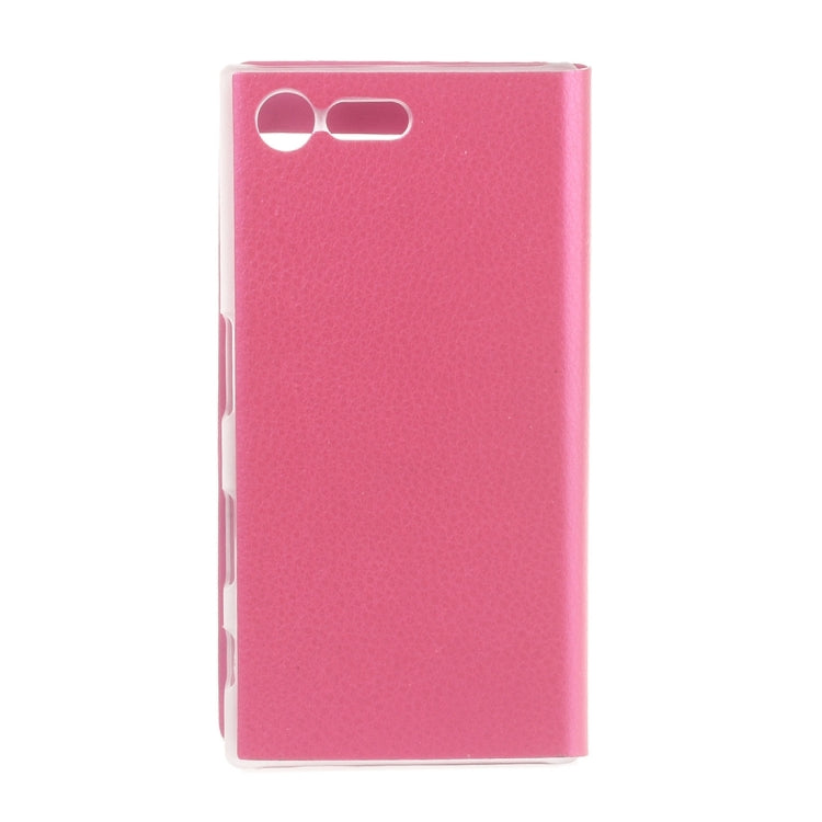 For Sony Xperia X Compact Litchi Texture Horizontal Flip Leather Case with Call Display ID