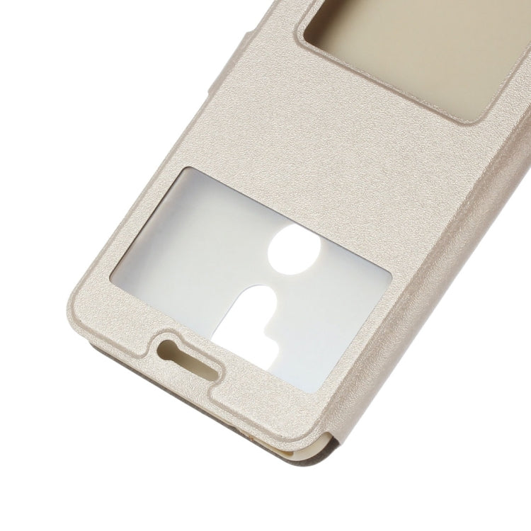 For Xiaomi  Mi 5s Plus Frosted Texture Horizontal Flip Leather Case with Holder & Call Display ID & Answer / Reject a Call