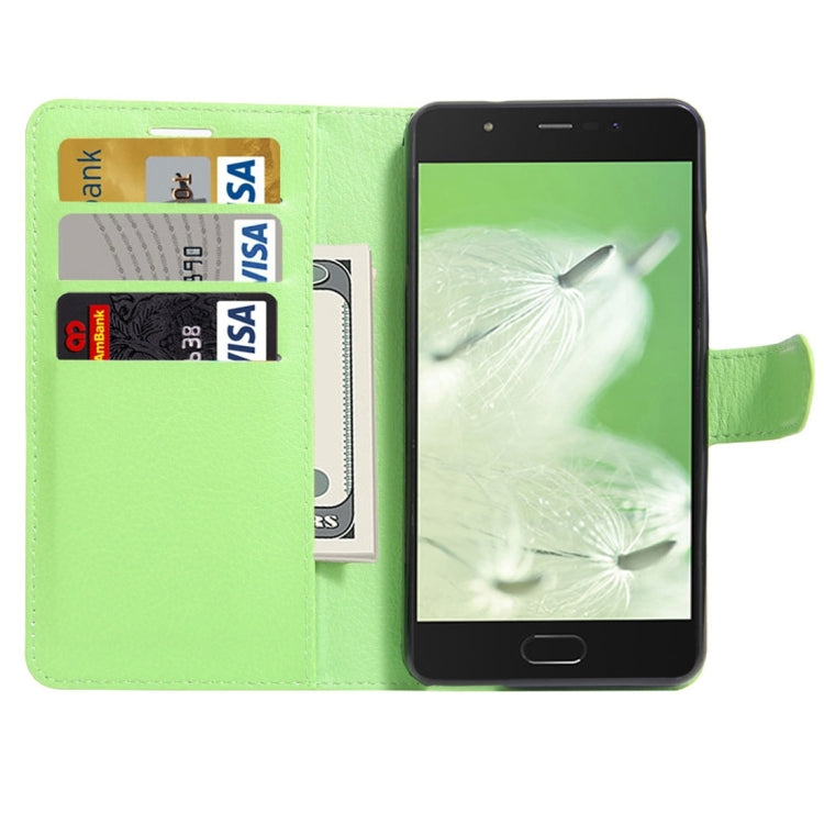 For Wiko U Feel Go Litchi Texture Horizontal Flip Leather Case with Holder & Card Slots & Wallet