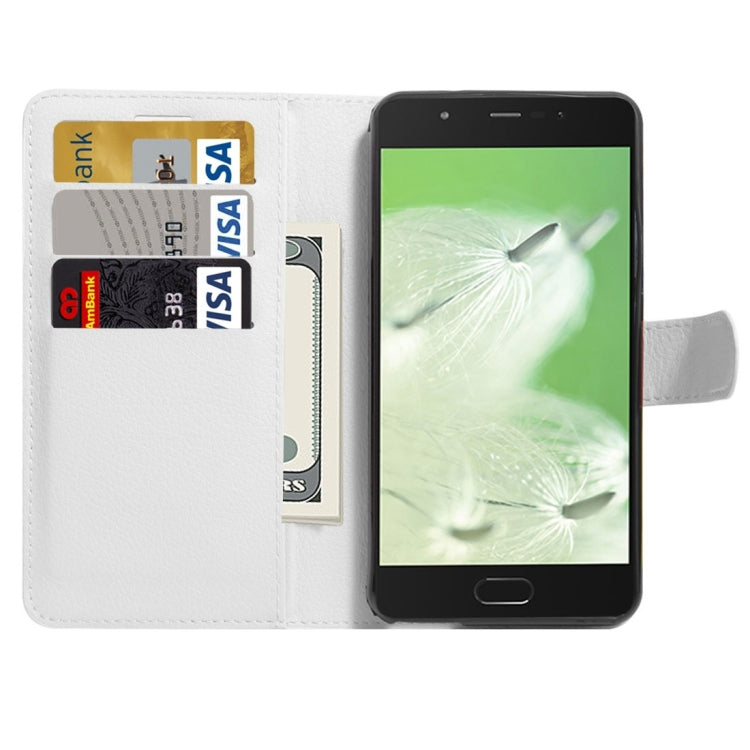 For Wiko U Feel Go Litchi Texture Horizontal Flip Leather Case with Holder & Card Slots & Wallet