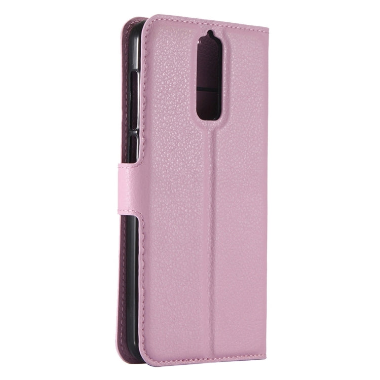 For ZTE  Blade A610 Plus Litchi Texture Horizontal Flip Leather Case with Holder & Card Slots & Wallet
