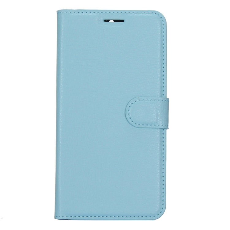 For ZTE  Blade A610 Plus Litchi Texture Horizontal Flip Leather Case with Holder & Card Slots & Wallet