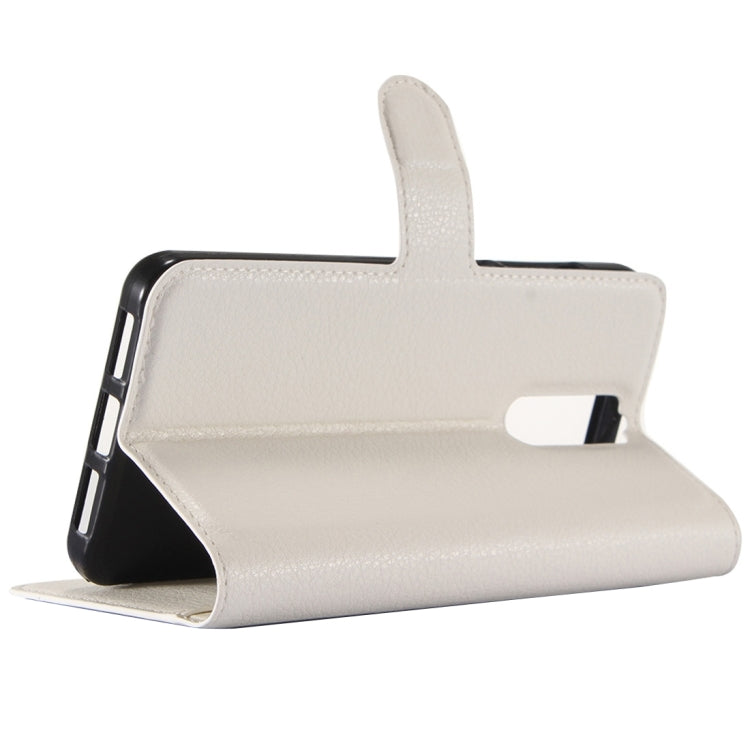 For ZTE  Blade A610 Plus Litchi Texture Horizontal Flip Leather Case with Holder & Card Slots & Wallet