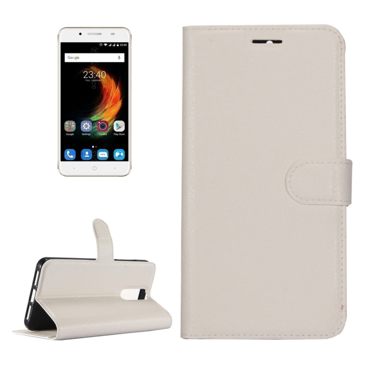 For ZTE  Blade A610 Plus Litchi Texture Horizontal Flip Leather Case with Holder & Card Slots & Wallet