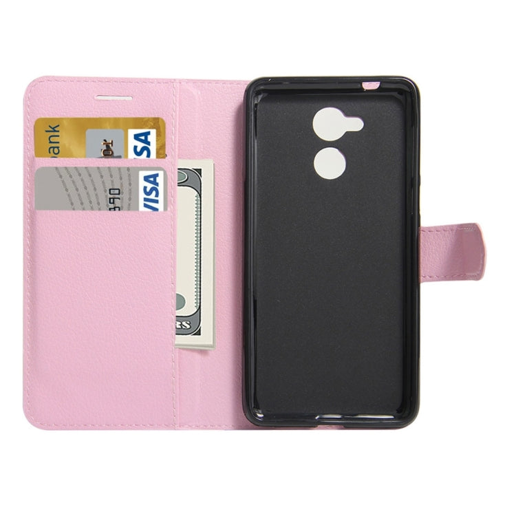 For Huawei  Enjoy 6s Litchi Texture Horizontal Flip Leather Case with Holder & Card Slots & Wallet