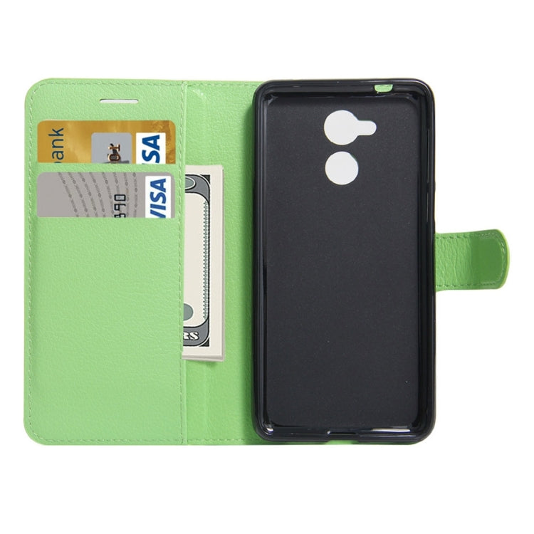 For Huawei  Enjoy 6s Litchi Texture Horizontal Flip Leather Case with Holder & Card Slots & Wallet