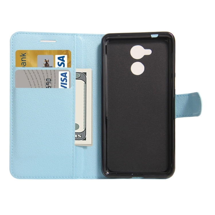 For Huawei  Enjoy 6s Litchi Texture Horizontal Flip Leather Case with Holder & Card Slots & Wallet