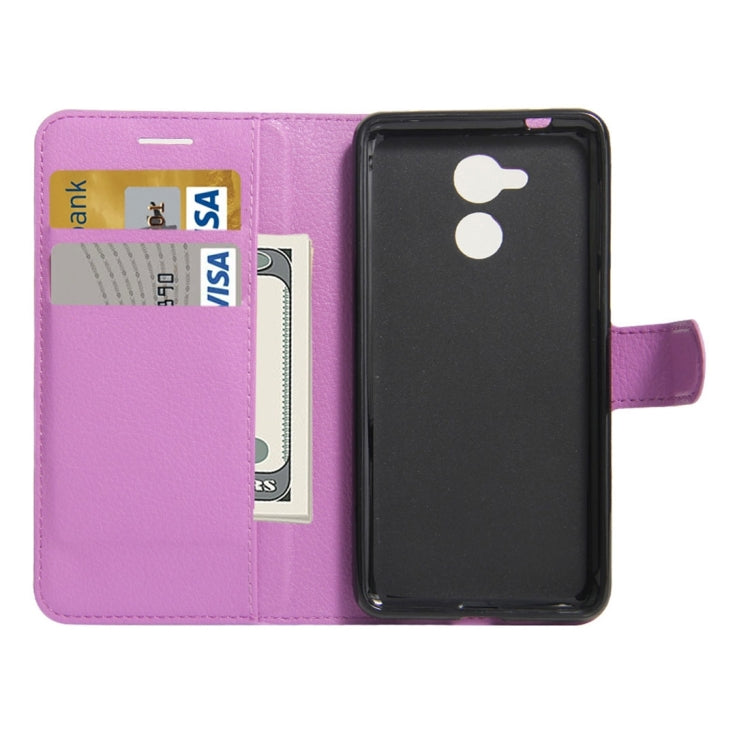 For Huawei  Enjoy 6s Litchi Texture Horizontal Flip Leather Case with Holder & Card Slots & Wallet