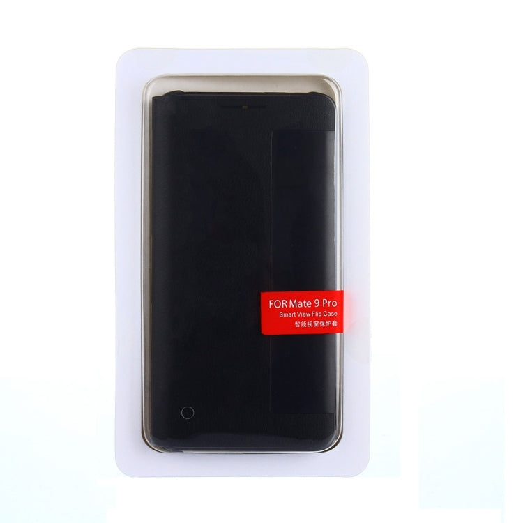 For Huawei  Mate 9 Pro Porsche Design Litchi Texture Horizontal Flip Leather Case with Call Display ID & Sleep / Wake-up Function