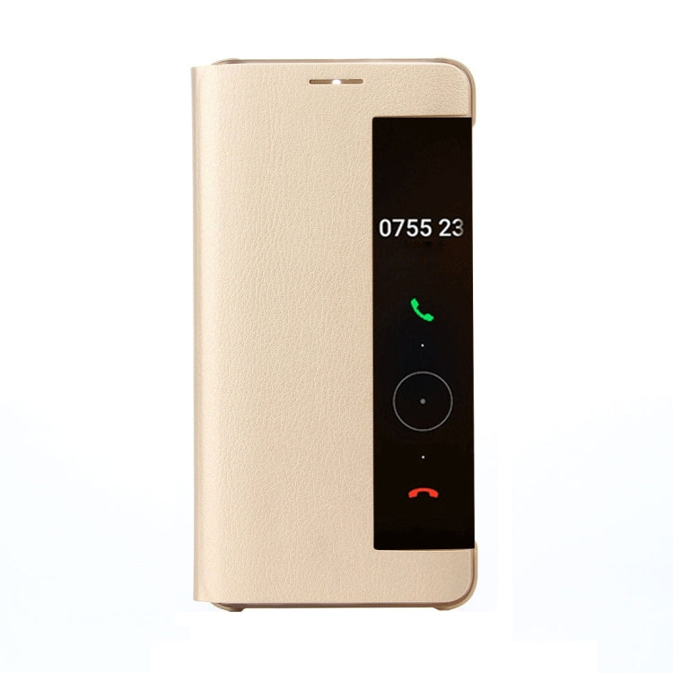 For Huawei  Mate 9 Pro Porsche Design Litchi Texture Horizontal Flip Leather Case with Call Display ID & Sleep / Wake-up Function