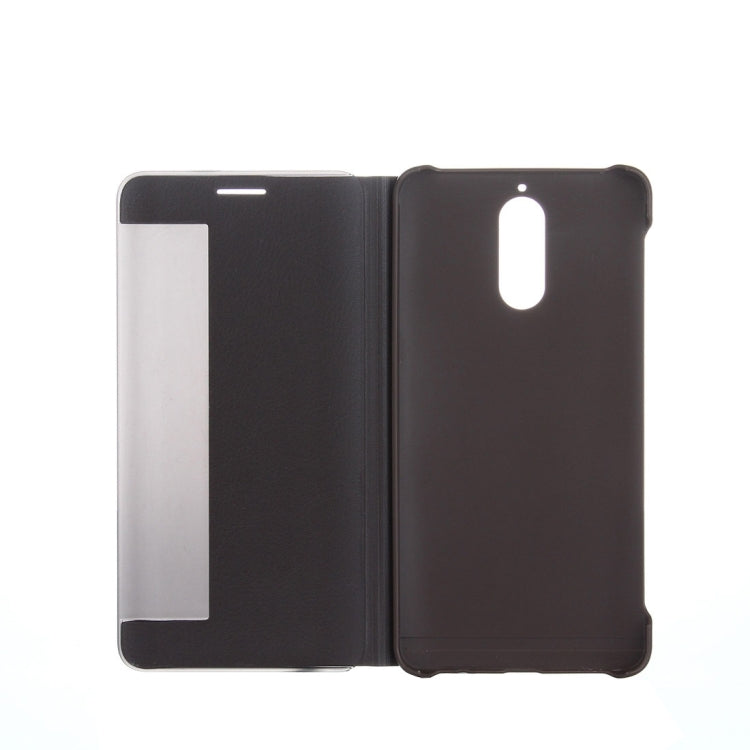 For Huawei  Mate 9 Pro Porsche Design Litchi Texture Horizontal Flip Leather Case with Call Display ID & Sleep / Wake-up Function