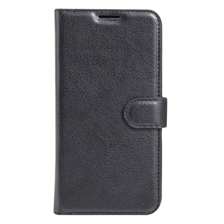 For ZTE  Grand X 4 Litchi Texture Horizontal Flip Leather Case with Holder & Card Slots & Wallet