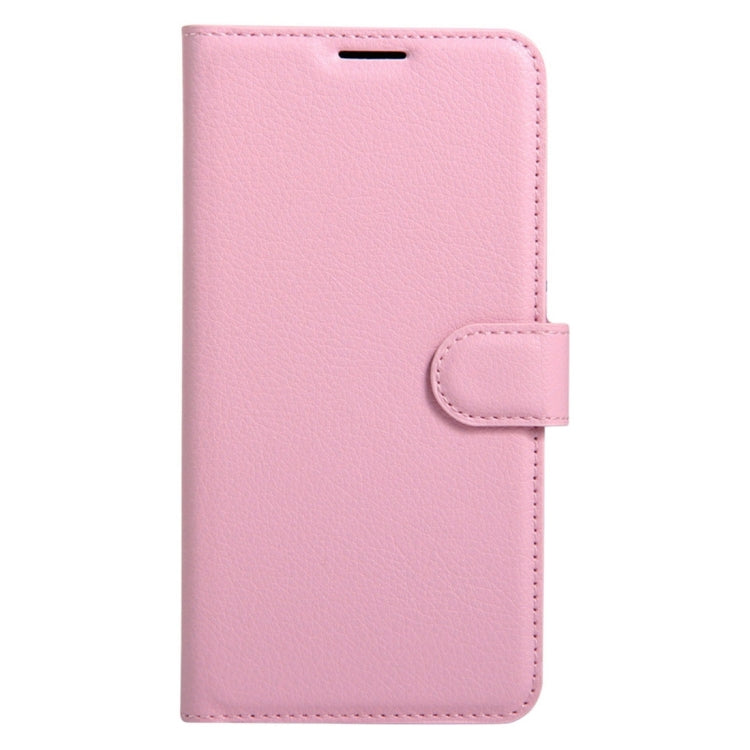 For ZTE  Grand X 4 Litchi Texture Horizontal Flip Leather Case with Holder & Card Slots & Wallet
