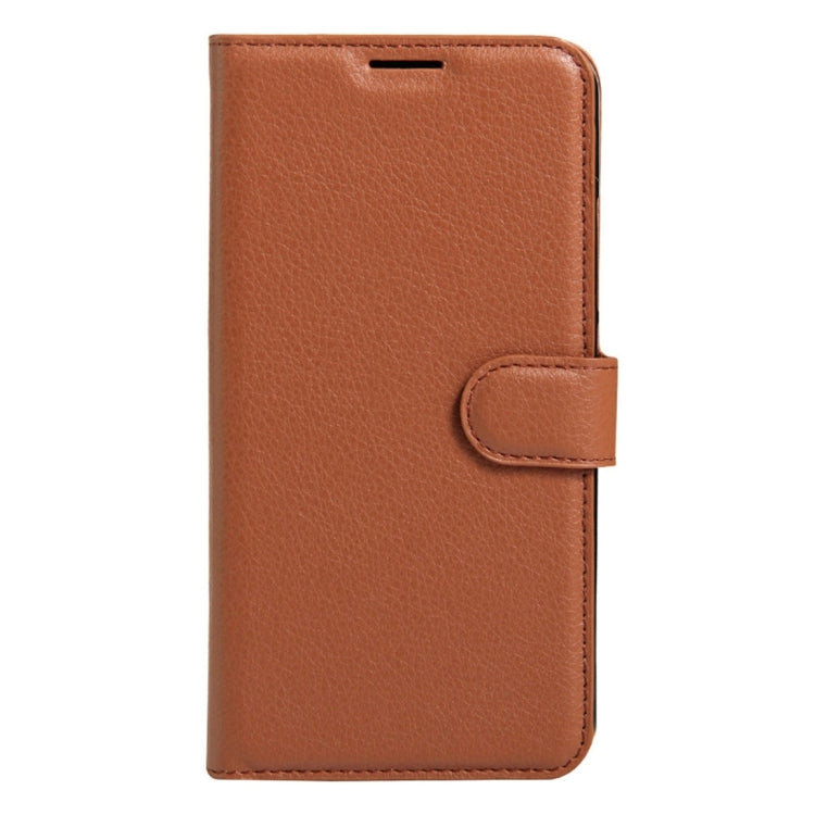 For ZTE  Grand X 4 Litchi Texture Horizontal Flip Leather Case with Holder & Card Slots & Wallet