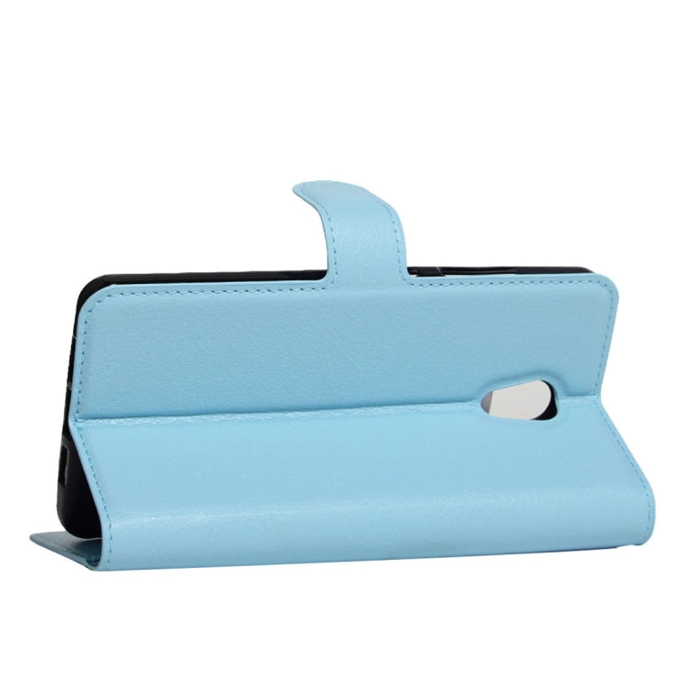 For Meizu  M5 Note Litchi Texture Horizontal Flip Leather Case with Holder & Card Slots & Wallet