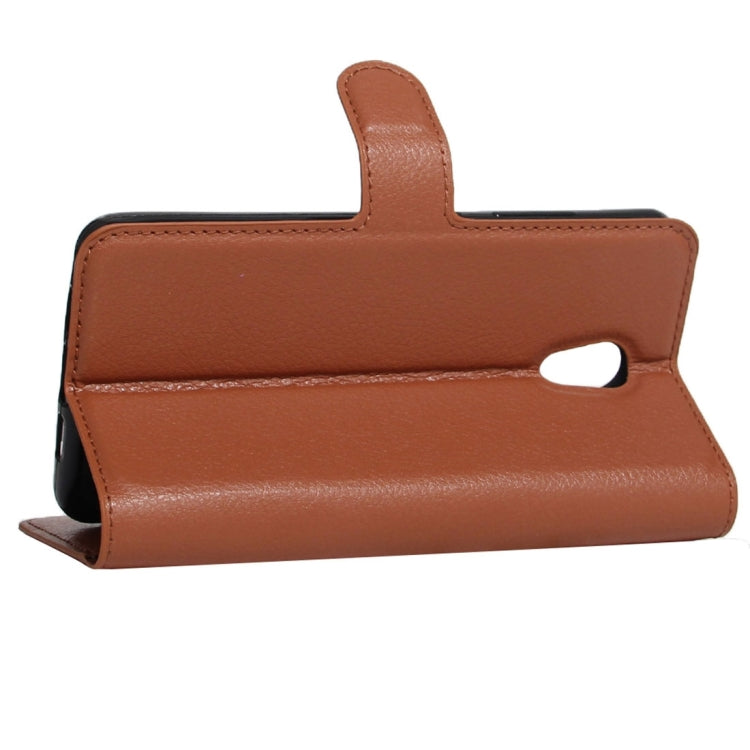 For Meizu  M5 Note Litchi Texture Horizontal Flip Leather Case with Holder & Card Slots & Wallet