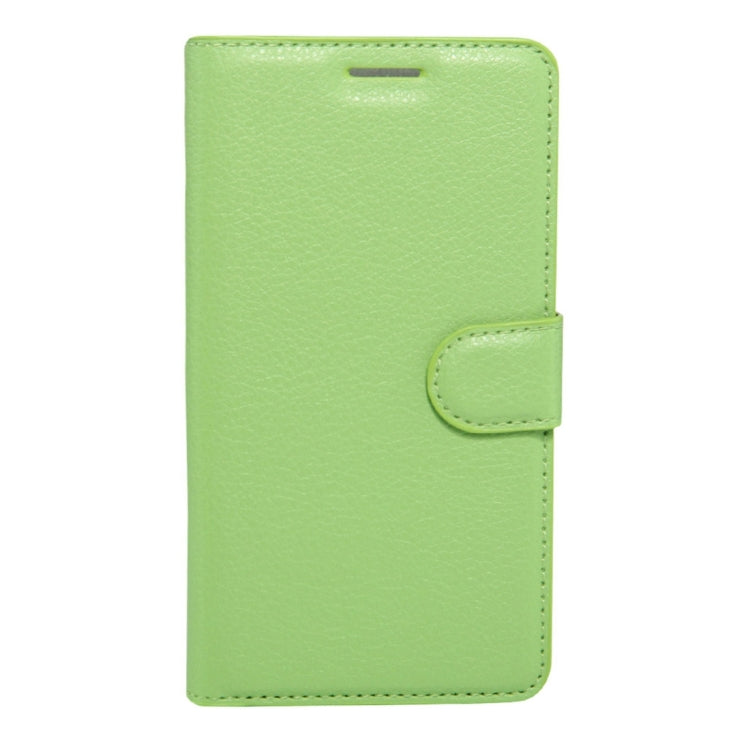For Alcatel One Touch Idol X+ / 6043D Litchi Texture Horizontal Flip Leather Case with Holder & Card Slots & Wallet