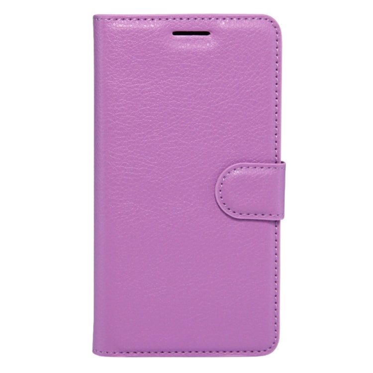 For Alcatel One Touch Idol X+ / 6043D Litchi Texture Horizontal Flip Leather Case with Holder & Card Slots & Wallet