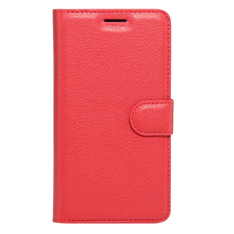 For Alcatel One Touch Idol X+ / 6043D Litchi Texture Horizontal Flip Leather Case with Holder & Card Slots & Wallet