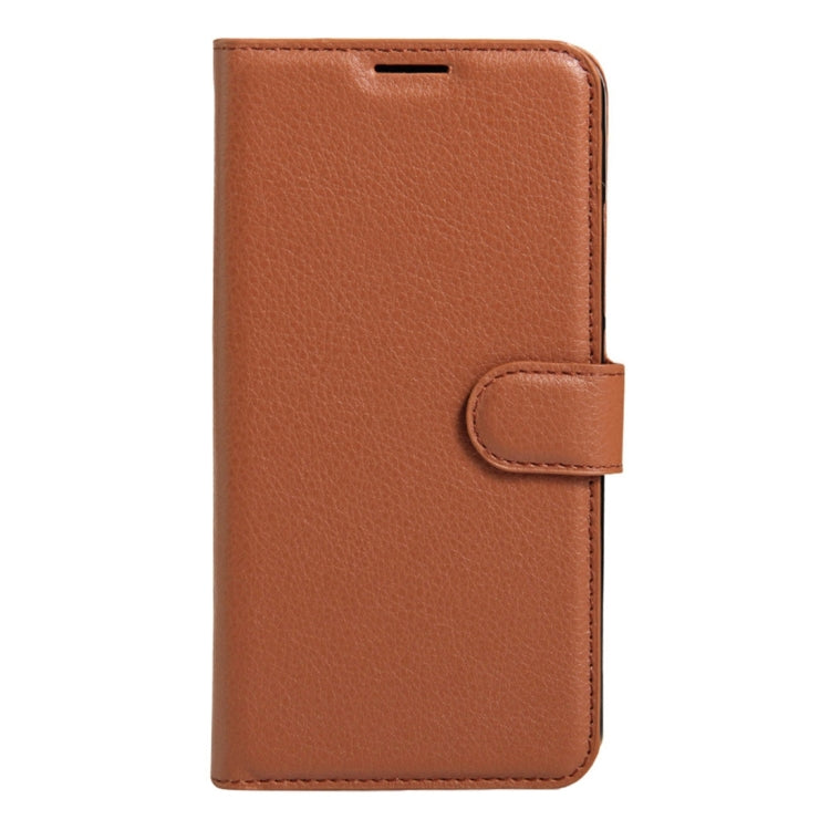 For Alcatel One Touch Idol X+ / 6043D Litchi Texture Horizontal Flip Leather Case with Holder & Card Slots & Wallet