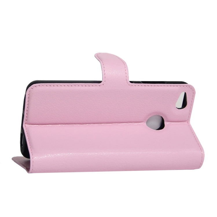 For ZTE  Nubia Z11 MiniS Litchi Texture Horizontal Flip Leather Case with Holder & Card Slots & Wallet