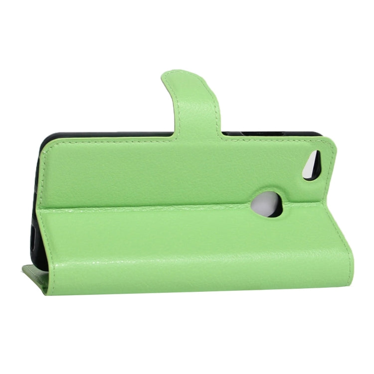 For ZTE  Nubia Z11 MiniS Litchi Texture Horizontal Flip Leather Case with Holder & Card Slots & Wallet