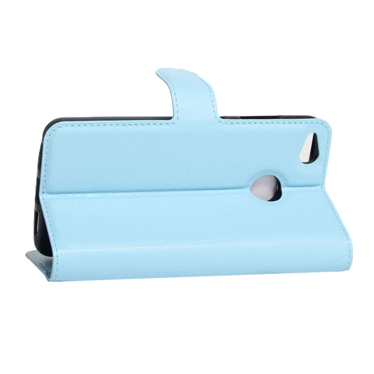 For ZTE  Nubia Z11 MiniS Litchi Texture Horizontal Flip Leather Case with Holder & Card Slots & Wallet