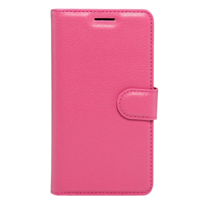 For ZTE  Nubia Z11 MiniS Litchi Texture Horizontal Flip Leather Case with Holder & Card Slots & Wallet