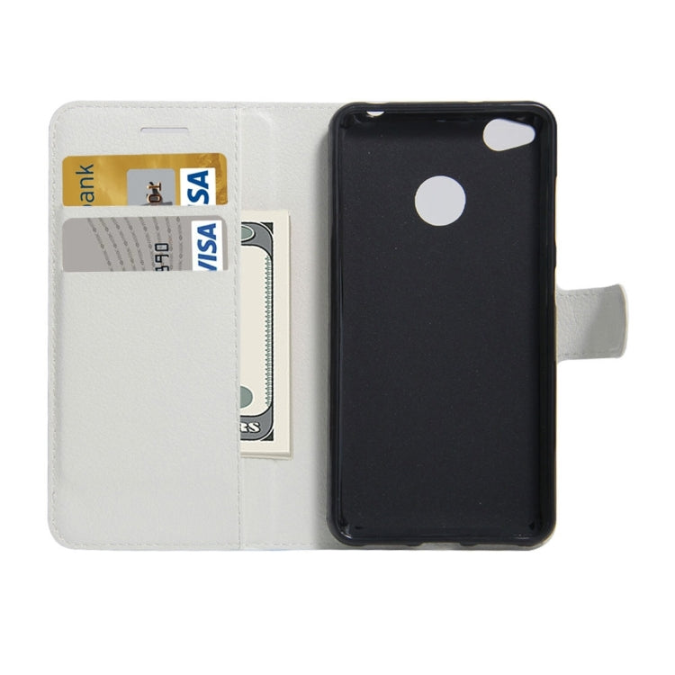 For ZTE  Nubia Z11 MiniS Litchi Texture Horizontal Flip Leather Case with Holder & Card Slots & Wallet