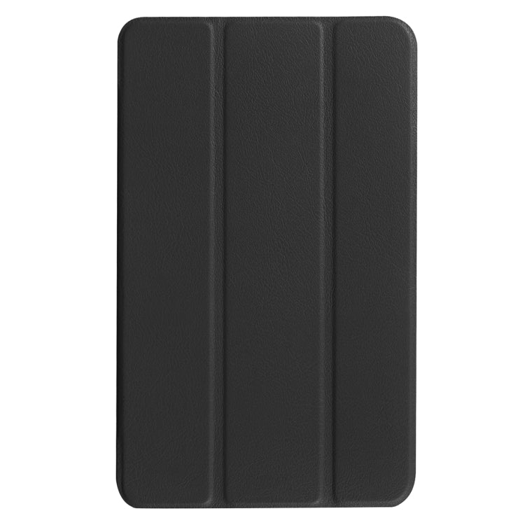 For Acer Iconia One 8 / B1-850 Custer Texture Horizontal Flip Solid Color Leather Case with Three-folding Holder