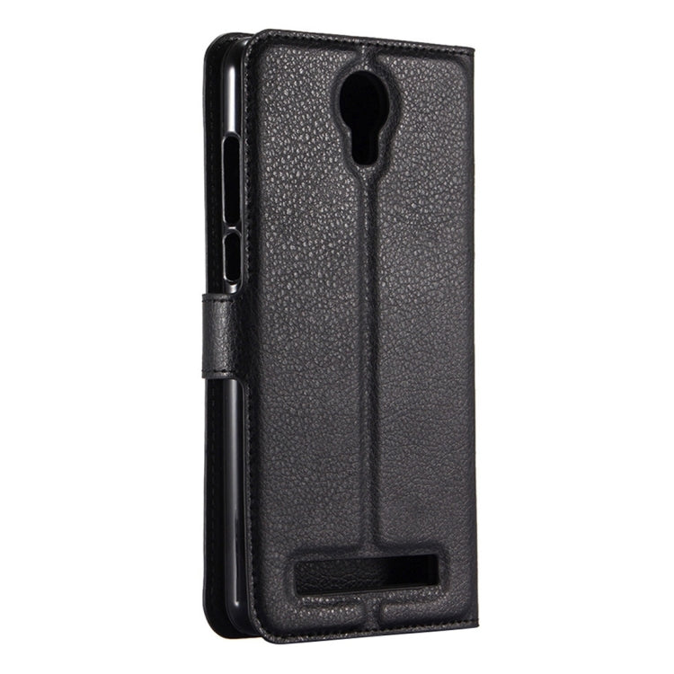 For DOOGEE X7 Pro Litchi Texture Horizontal Flip Leather Case with Holder & Card Slots & Wallet