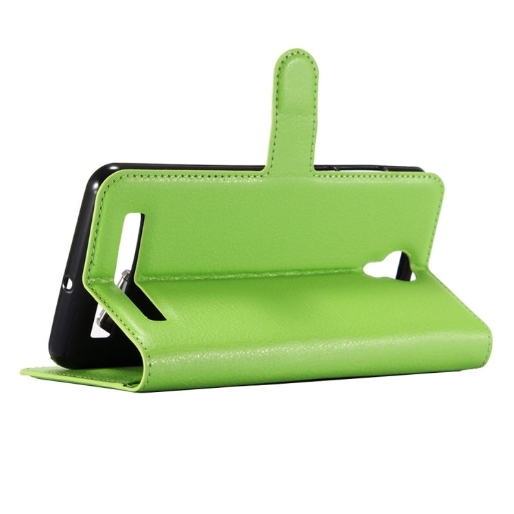 For DOOGEE X7 Pro Litchi Texture Horizontal Flip Leather Case with Holder & Card Slots & Wallet