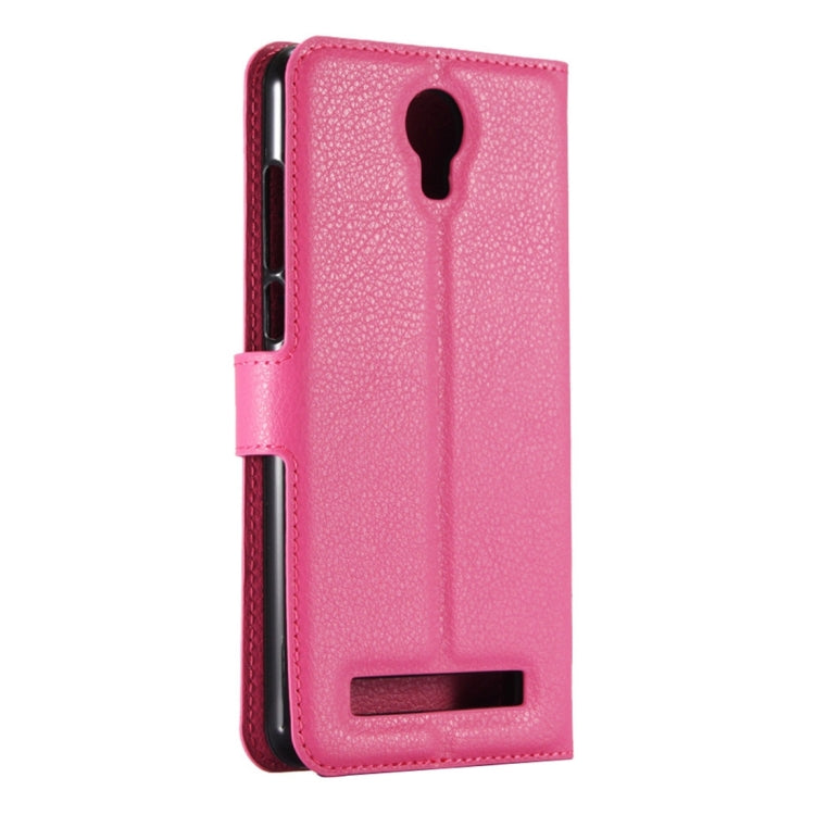 For DOOGEE X7 Pro Litchi Texture Horizontal Flip Leather Case with Holder & Card Slots & Wallet