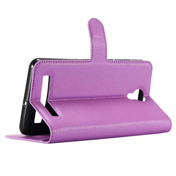 For DOOGEE X7 Pro Litchi Texture Horizontal Flip Leather Case with Holder & Card Slots & Wallet